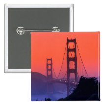 Golden Gate Sunset Pins