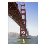 Golden Gate Surfer Greeting Card