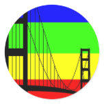 Golden Gay stickers