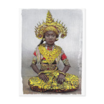 Golden Girl postcard