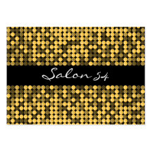 Golden Glam Business Card