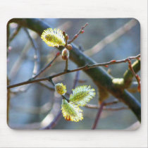 golden glow mouse pads