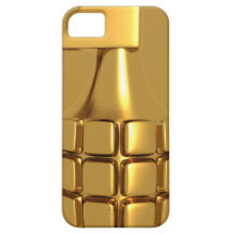 Golden Hand Grenade iPhone 5 Case