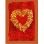 Golden Heart photo sculptures