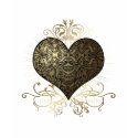 Golden Heart t-shirts