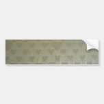 Golden Hearts Bumper Sticker