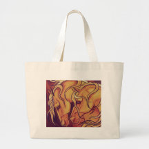 Golden Horses Bag