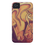 Golden Horses II iPhone 4 Cover