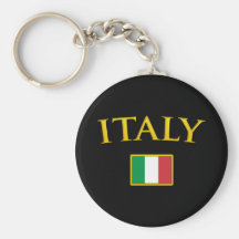 Golden Italy Keychains