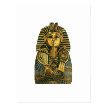 Golden King Tut Postcard