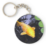 Golden Koi Fish Key Chain keychains