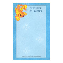 Golden Koi Stationery