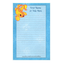 Golden Koi Stationery