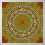 Golden Lace Mandala