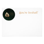 Golden Leaf Custom Invitations