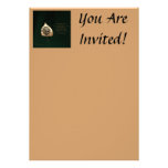 Golden Leaf Custom Invites