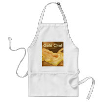 Golden Leaf -  Gold Colour Therapy Art Apron
