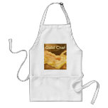 Golden Leaf -  Gold Colour Therapy Art aprons