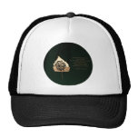 Golden Leaf Mesh Hats
