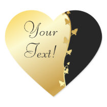 Golden Leaves Sticker