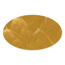 Golden Lotus Leaf - Imbossed Print