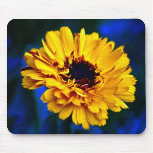 Golden Marigold and meaning Mousemat