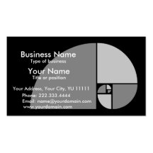 Golden Mean Business Card
