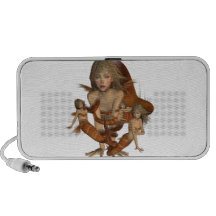 Golden Mermaids Portable Speakers