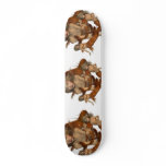 Golden Mermaids Skateboard