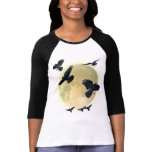 Golden Moon & Flying Ravens Wildlife Shirt
