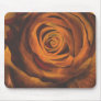 golden orange rose mousepad