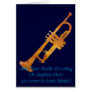 Golden Orange Trumpet Cards