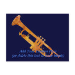 Golden Orange Trumpet Postcards