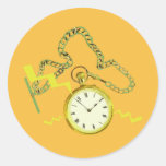 Golden Pocketwatch Stickers