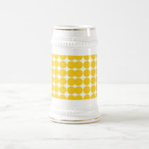 Golden Polka Dot Circles & Spots : Gold Polka Dots Mug