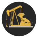 Golden Pumpjack stickers