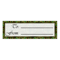 Golden Radius 12 Lg Any Colour Gift Tag