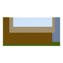 Golden Ratio Copper Blocks Custom Photo Card