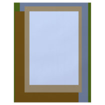 Golden Ratio Copper Blue Blocks