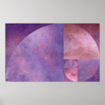 Golden Ratio, Fibonacci Spiral posters