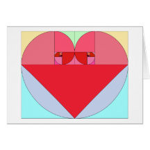Golden Ratio Heart Cards