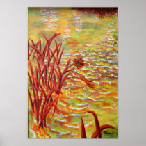"Golden Reflections" Posters