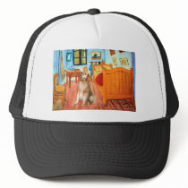 Golden Retriever 5 - Room at Arles Trucker Hat