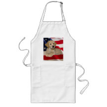 Golden Retriever All American Puppy Apron