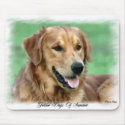 Golden Retriever Art Gifts mousepads