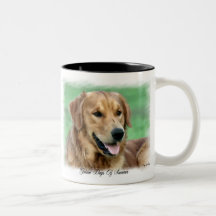 Golden Retriever Art Gifts Mugs