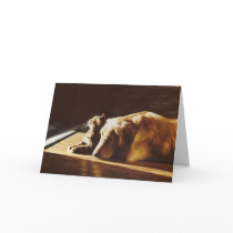 Golden Retriever Best Buddies Card