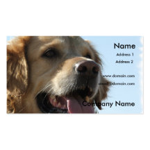 Golden Retriever Business Card