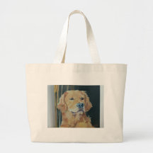 Golden Retriever Canvas Bags