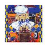 Golden Retriever Chef magnets